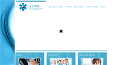 Desktop Screenshot of clinicacemec.com